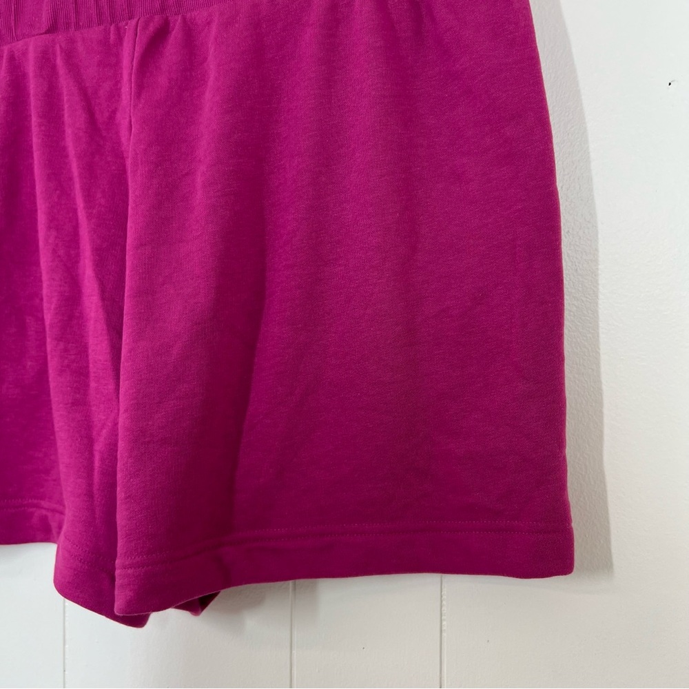 Lou & Grey Pink Cozy Cotton Terry Shorts - Picture 8 of 13